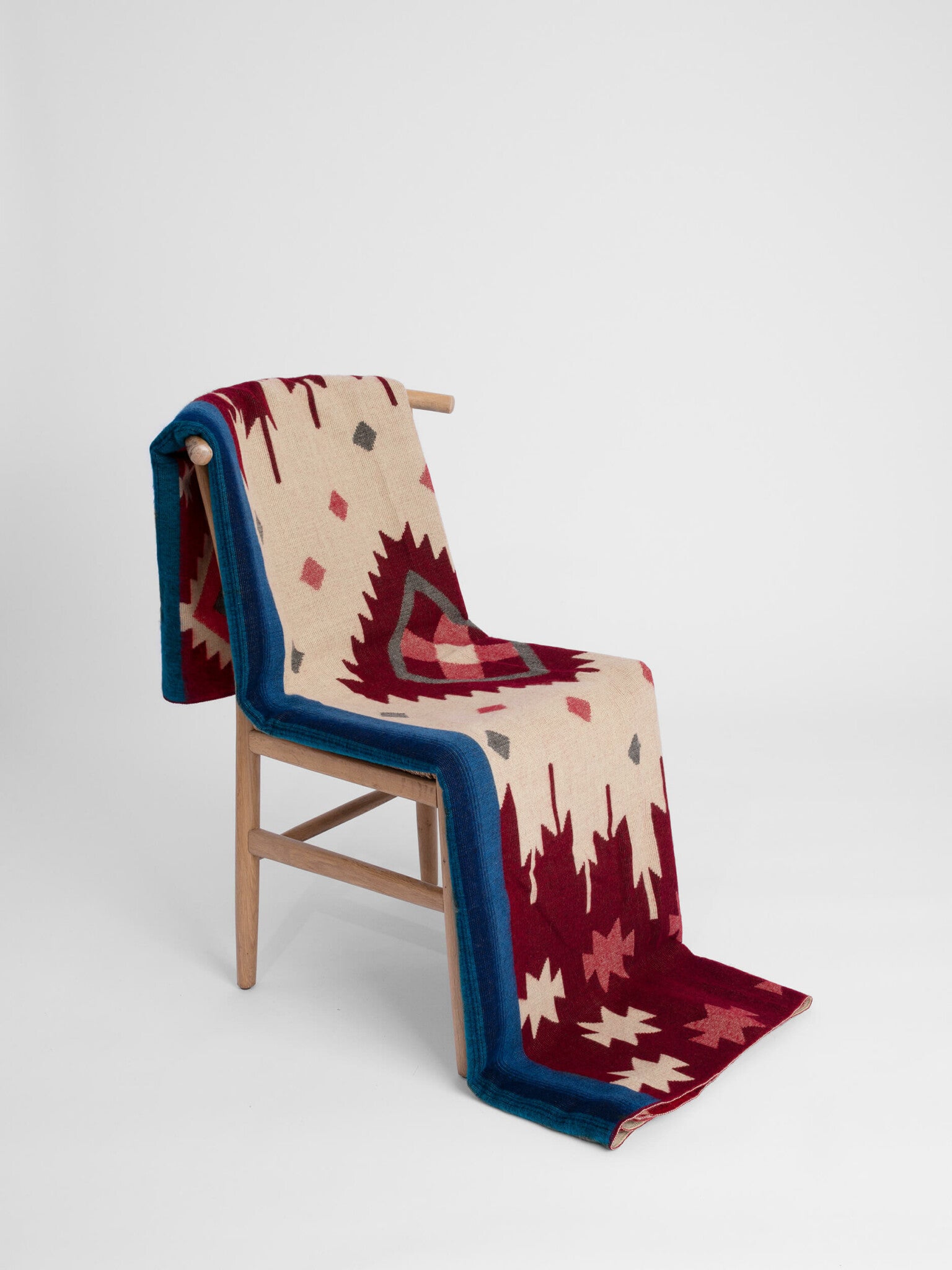 Plaid Native Wine Red