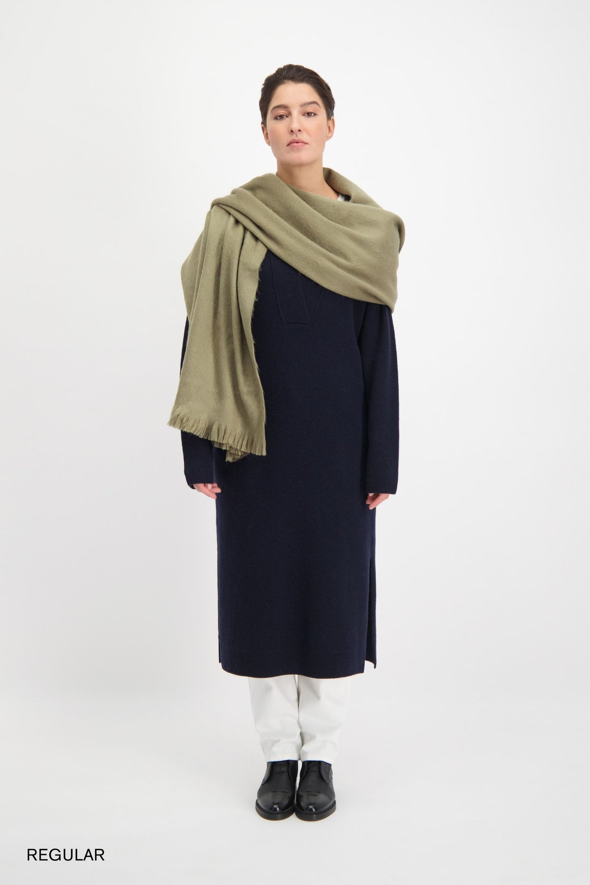 Scarf Cigar Brown