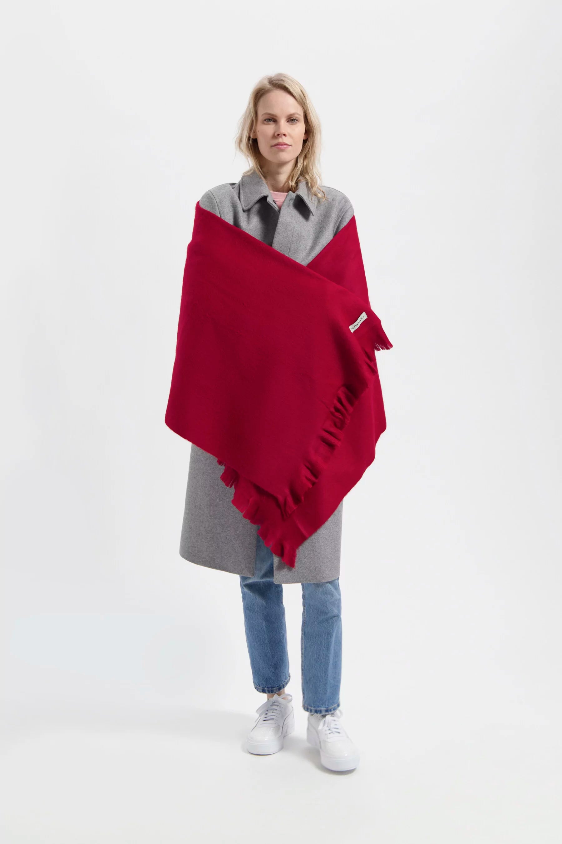 Scarf Ruby Red