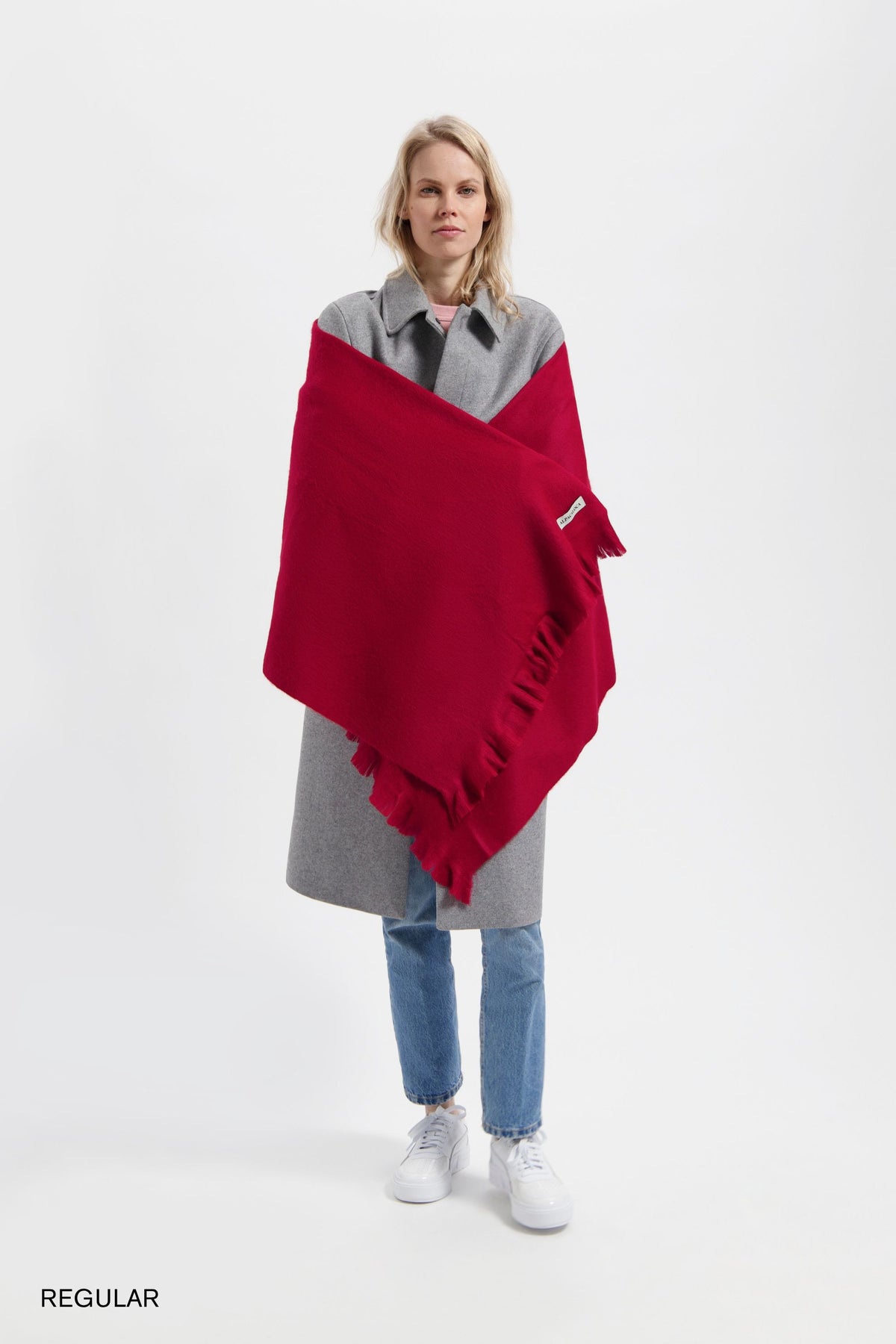 Scarf Ruby Red