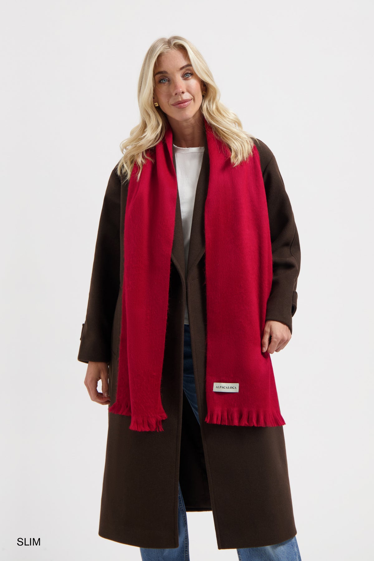 Scarf Ruby Red