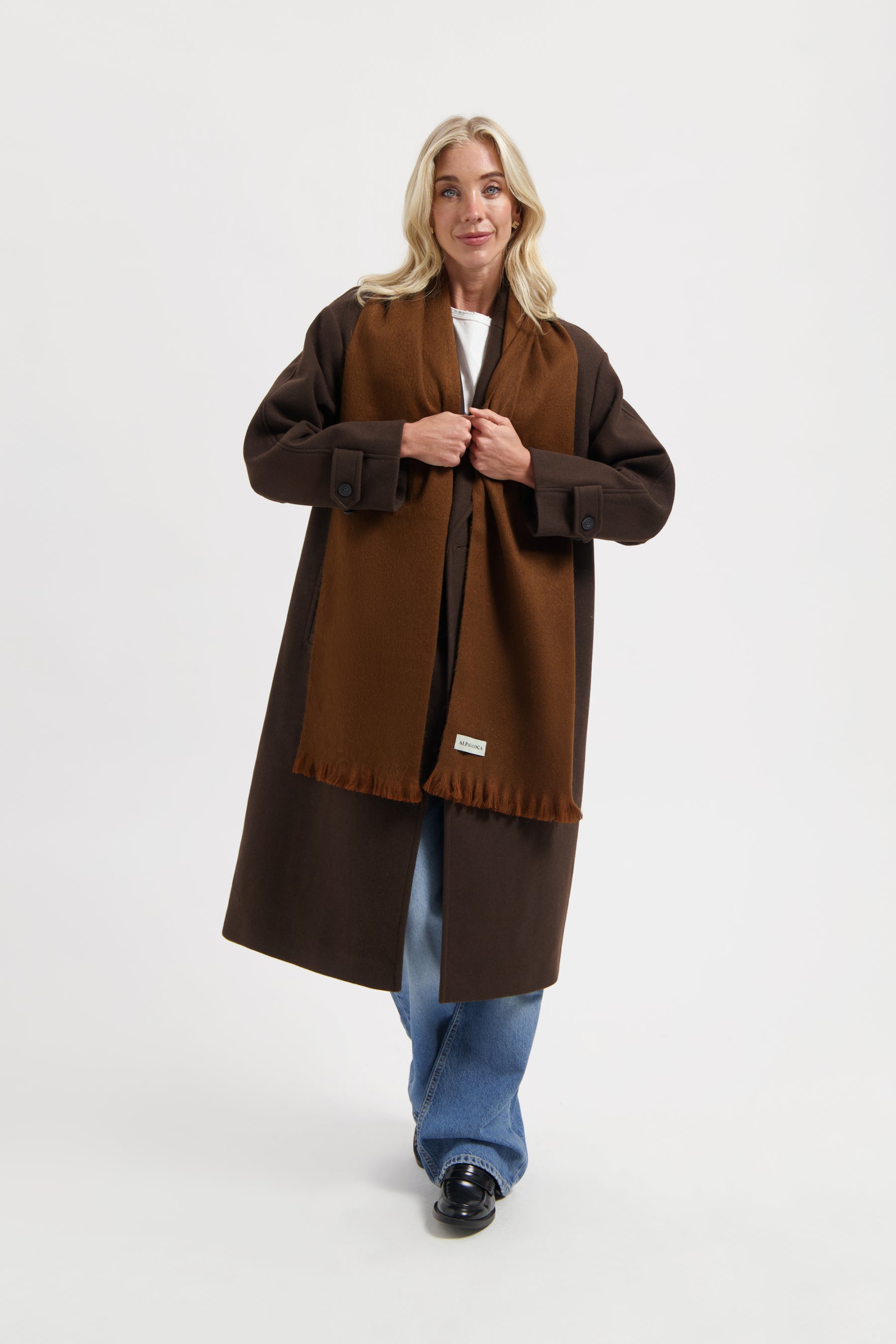 Scarf Chocolate Brown