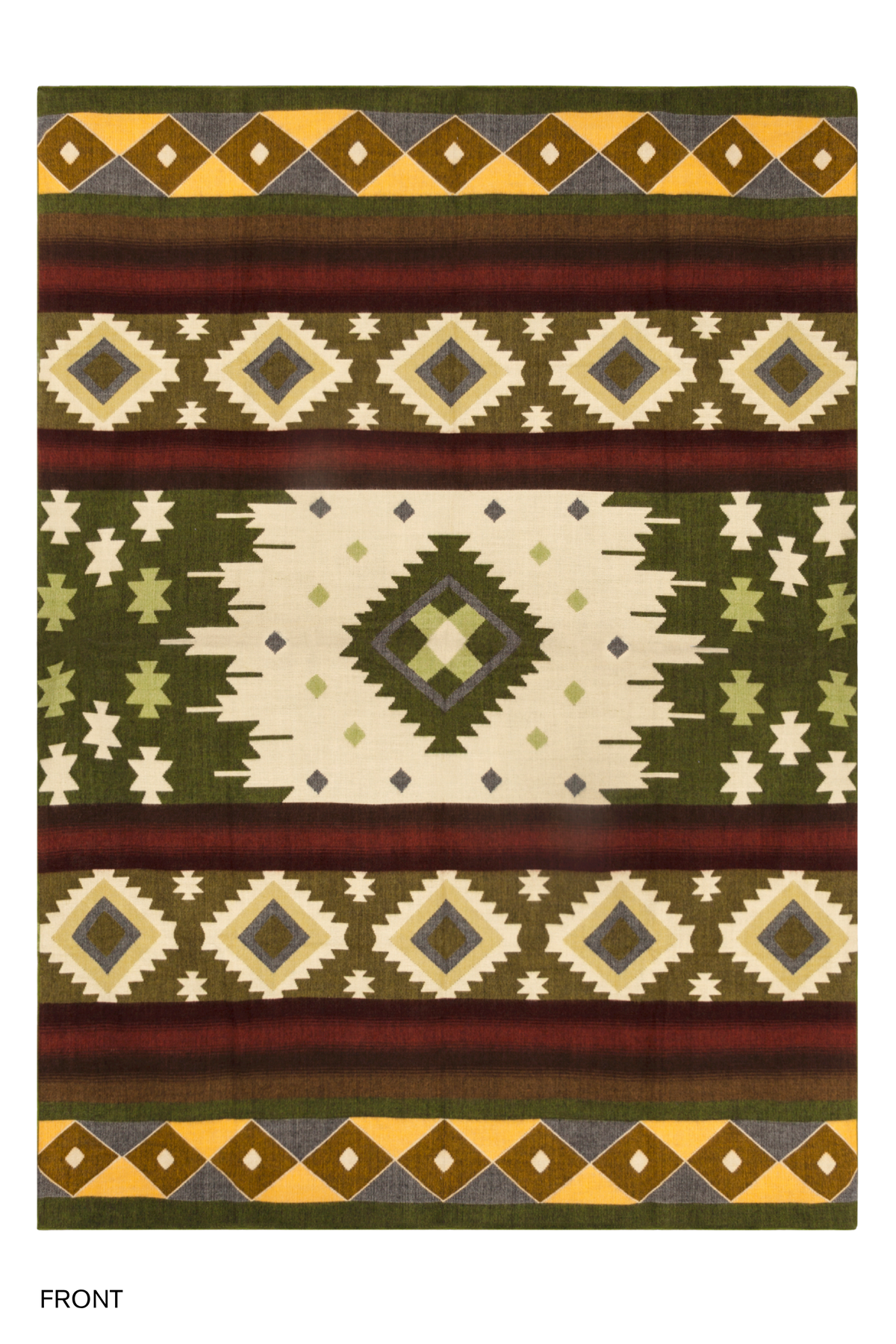 Plaid Native Moss Green