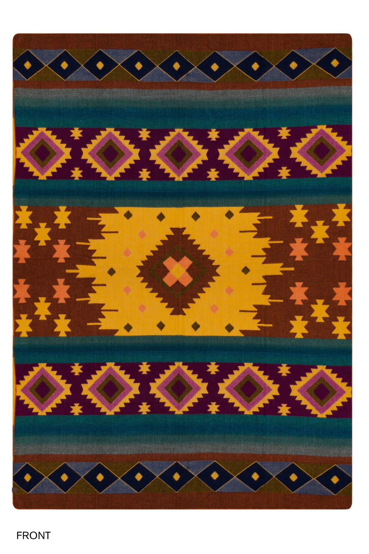 Native Ocher Plaid