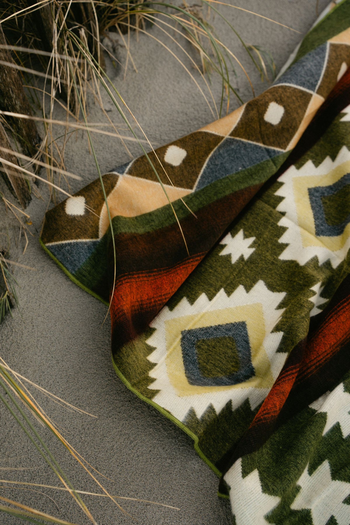 Plaid Native Moss Green