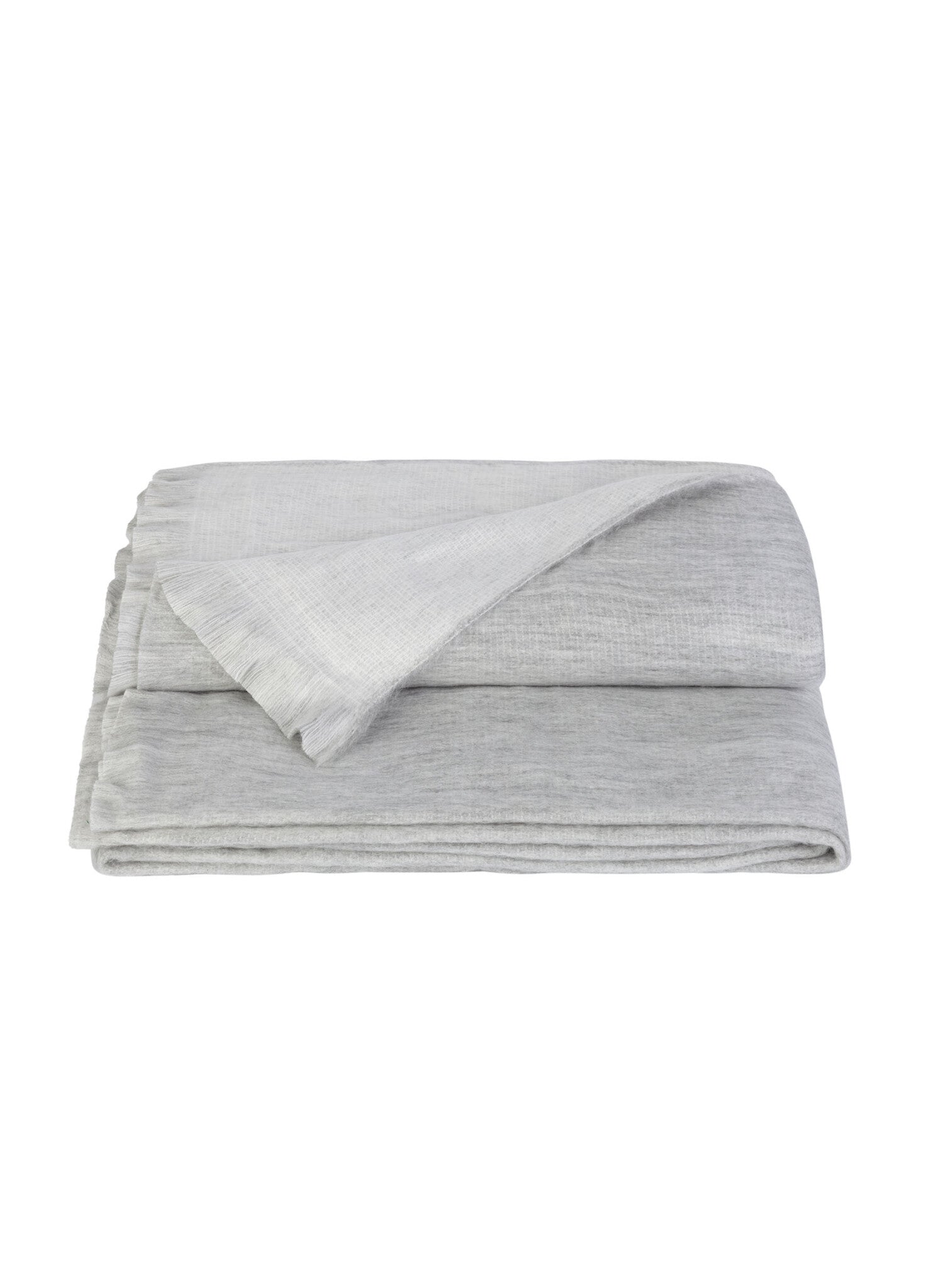 Double Plaid Light Grey / White