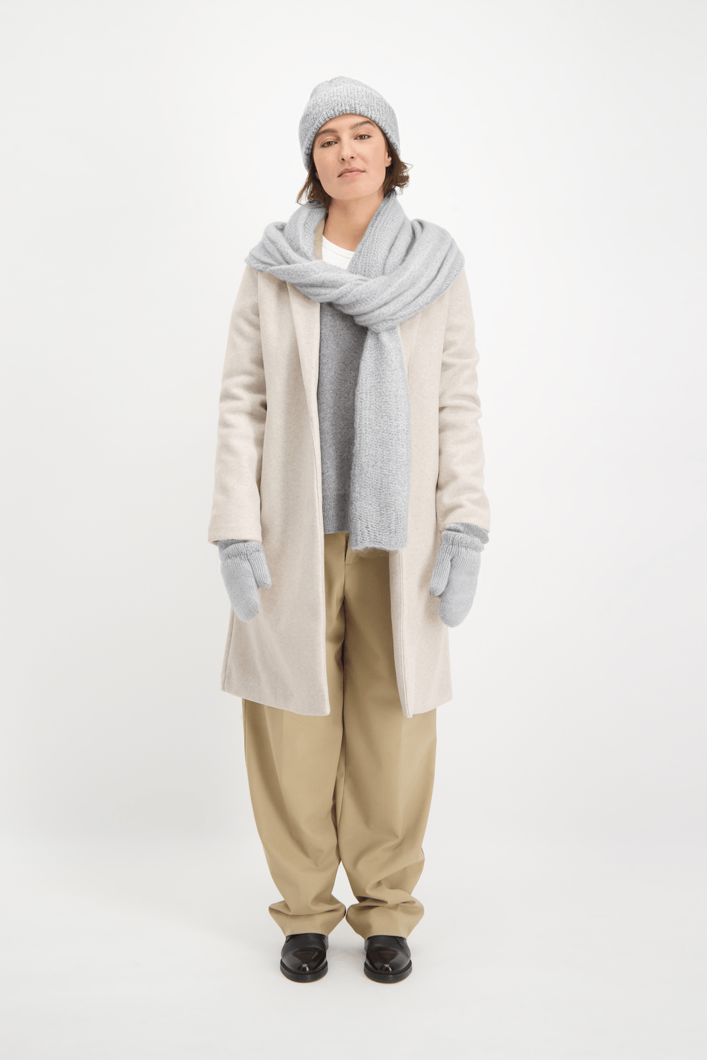 Knitted Hat Grey