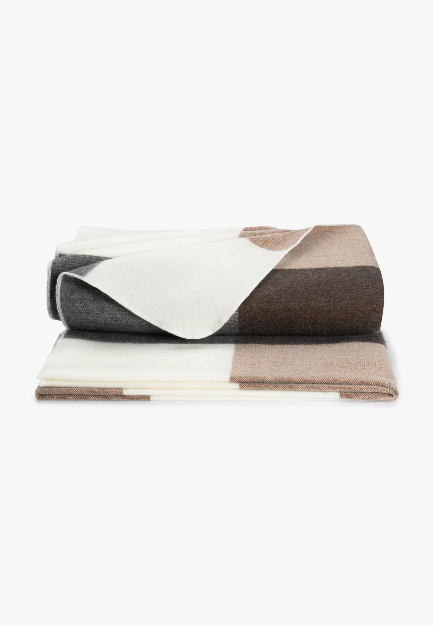 Plaid Blocked Naturals & Black