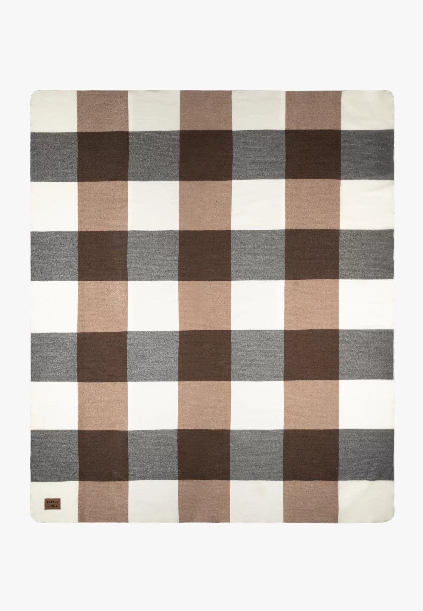 Plaid Blocked Naturals & Black
