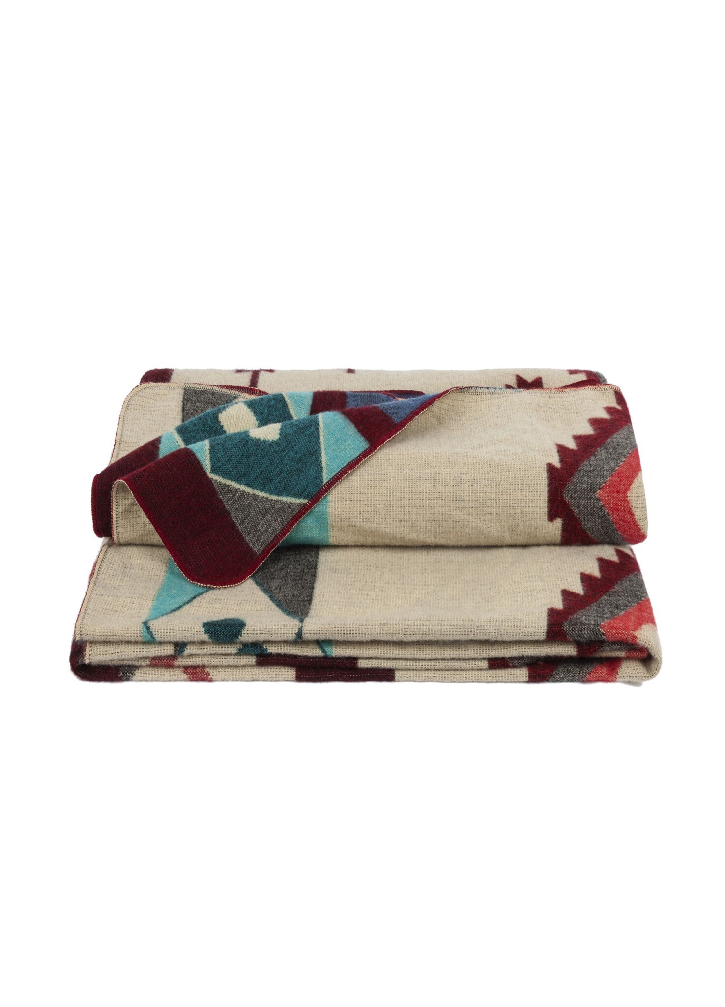 Plaid Native Wine Red