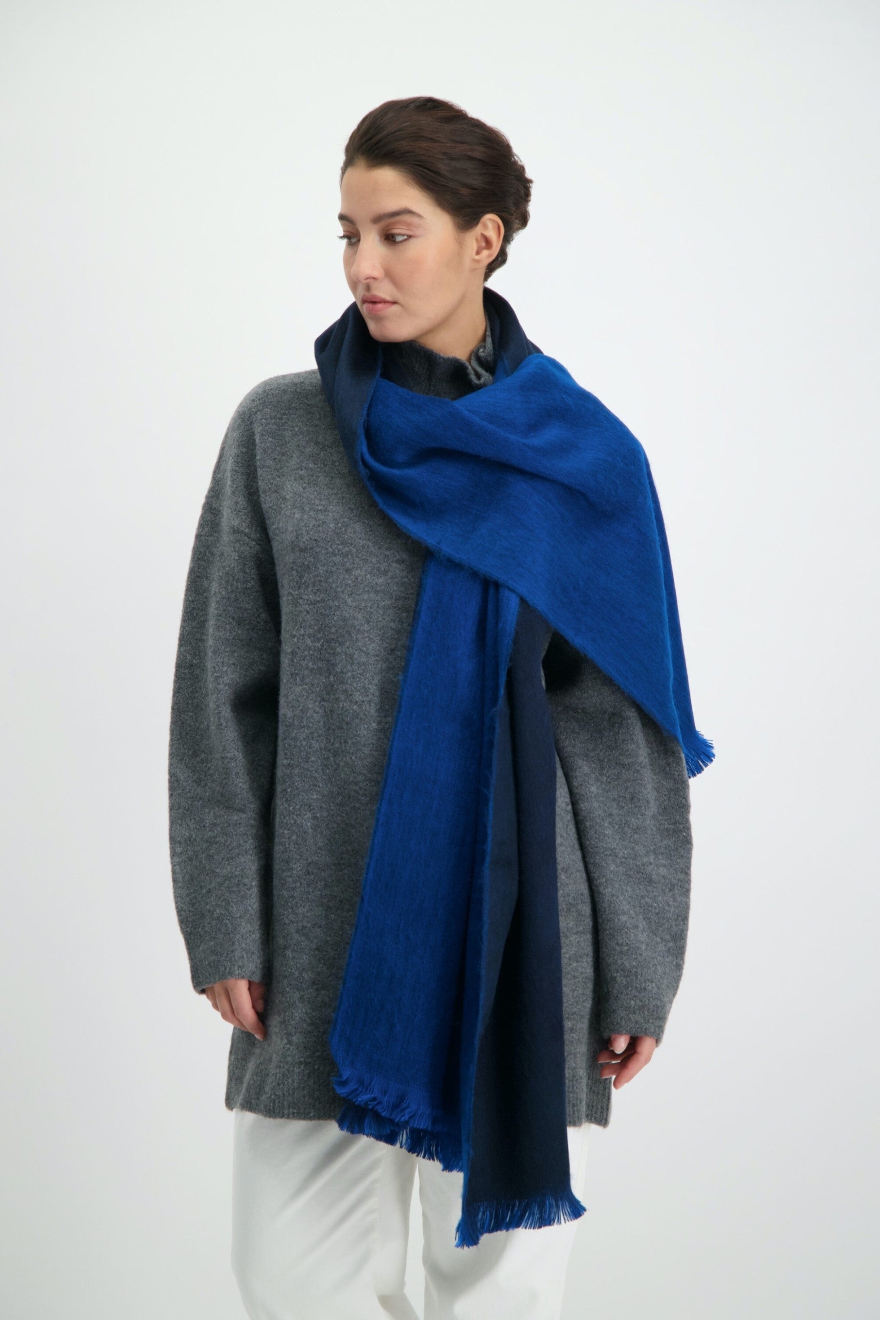 Double Scarf Cobalt / Royal Blue