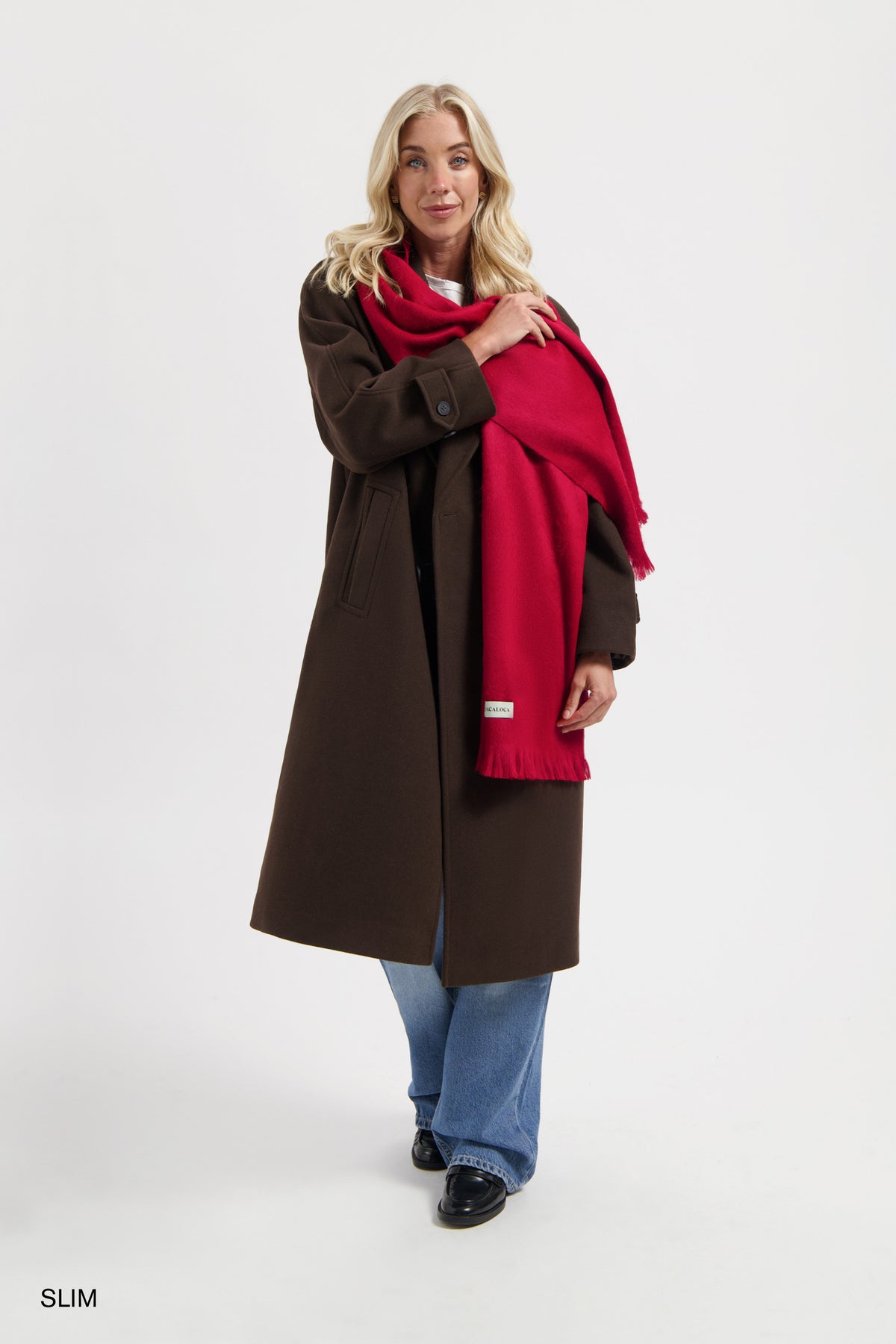 Scarf Ruby Red
