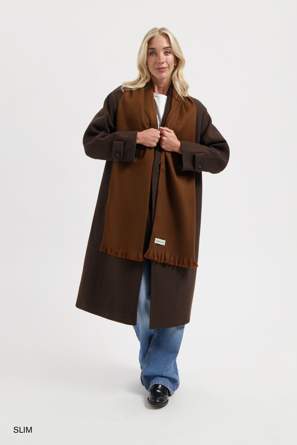 Scarf Chocolate Brown