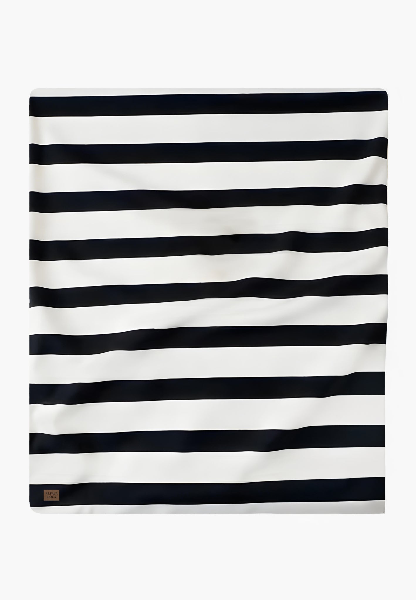 Plaid Striped Black and White