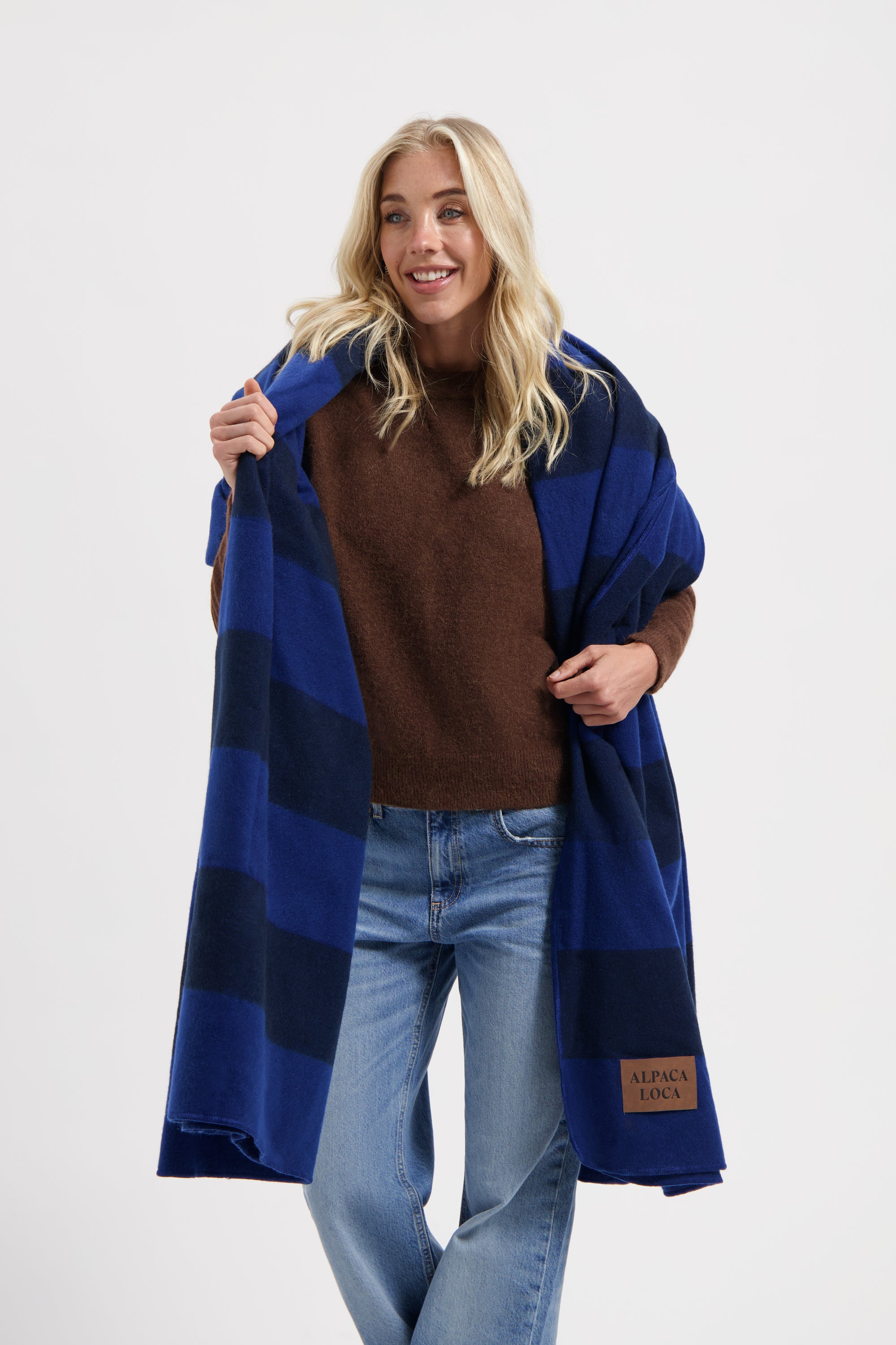 Plaid Striped Cobalt & Royal Blue