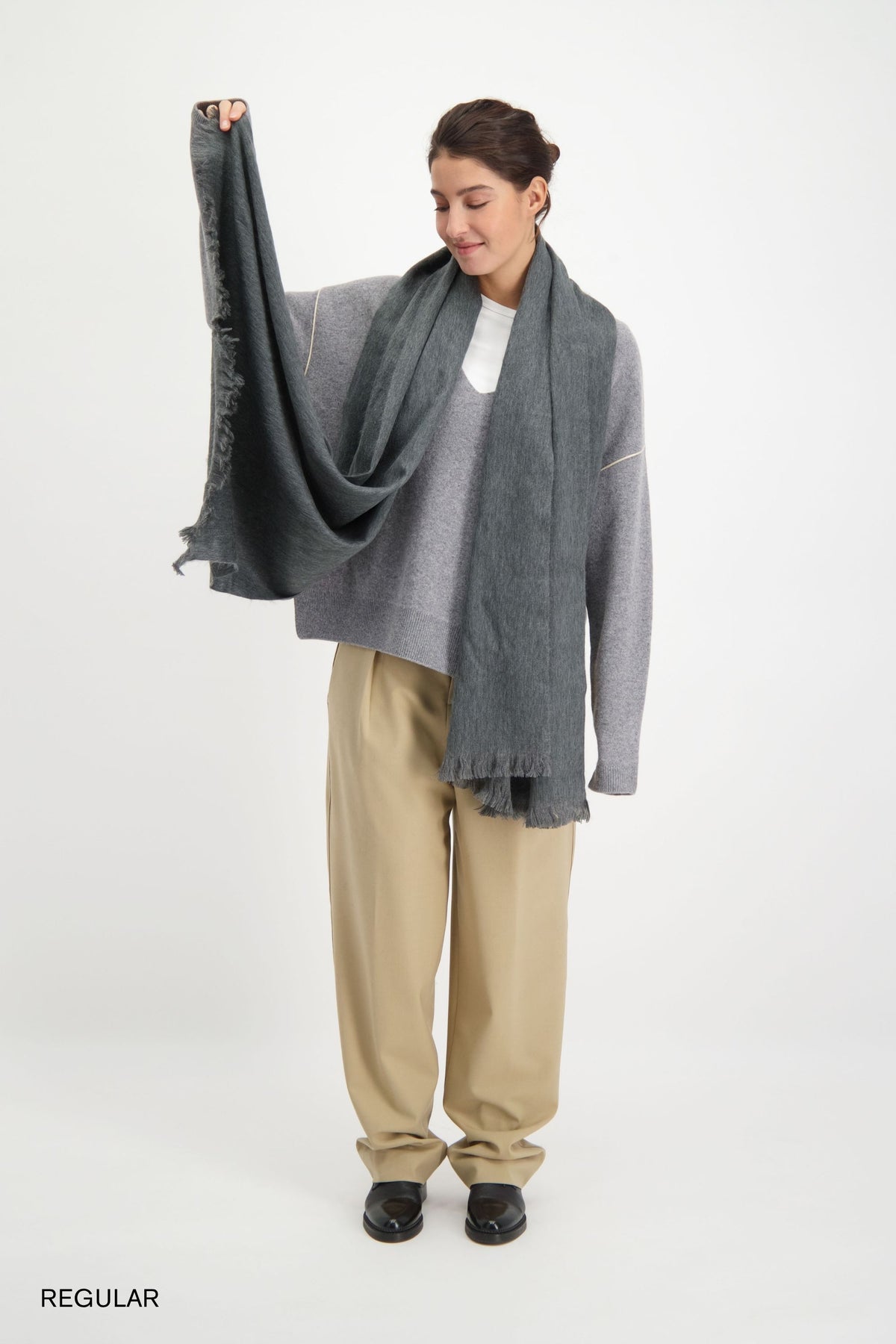 Scarf Dark Grey
