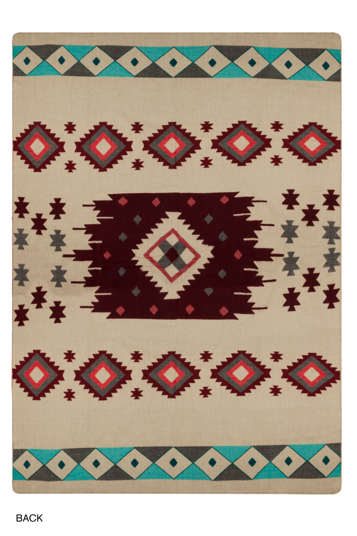 Plaid Native Wine Red