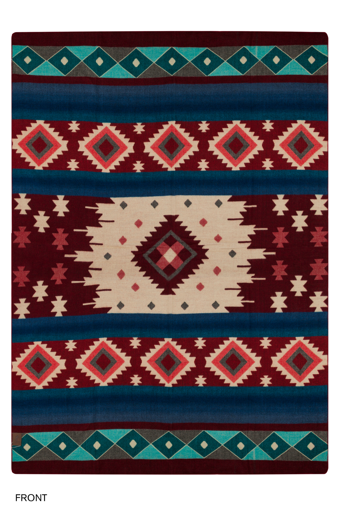 Plaid Native Wine Red