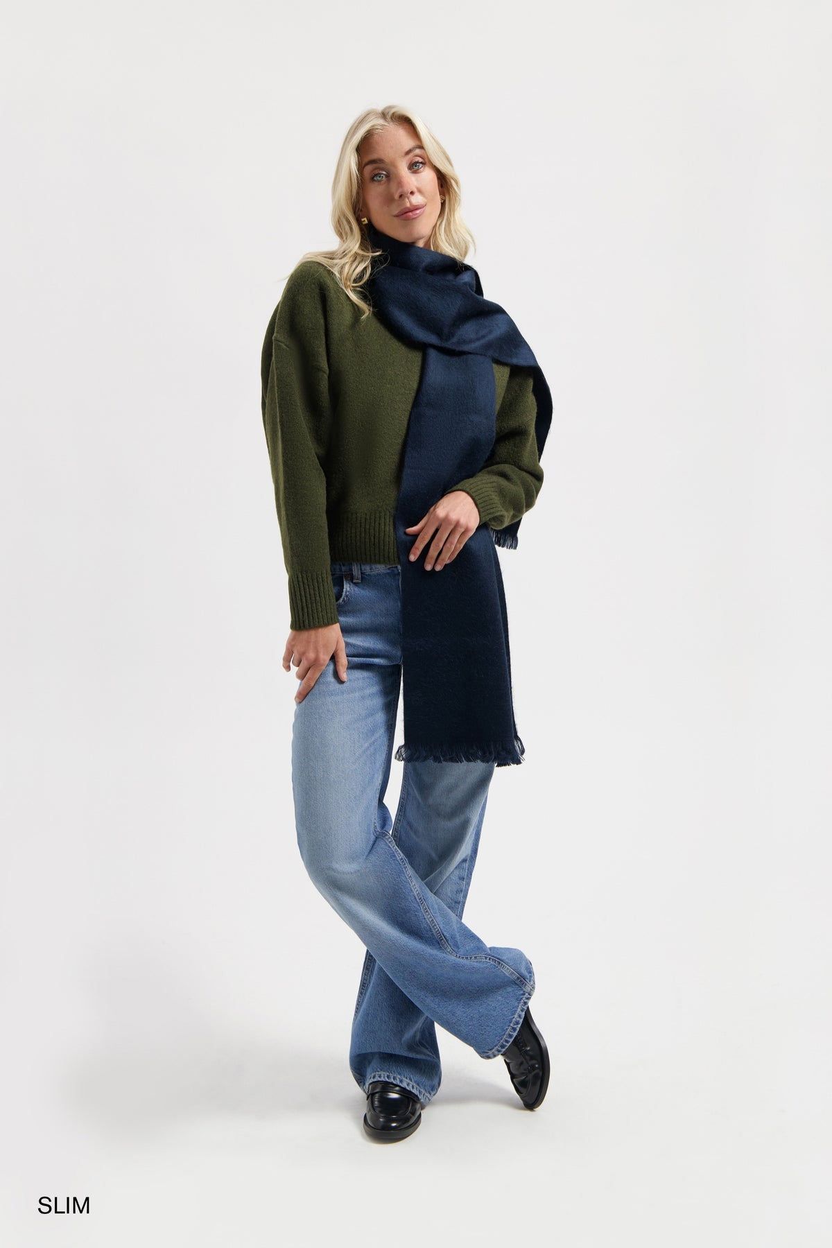 Scarf Royal Blue