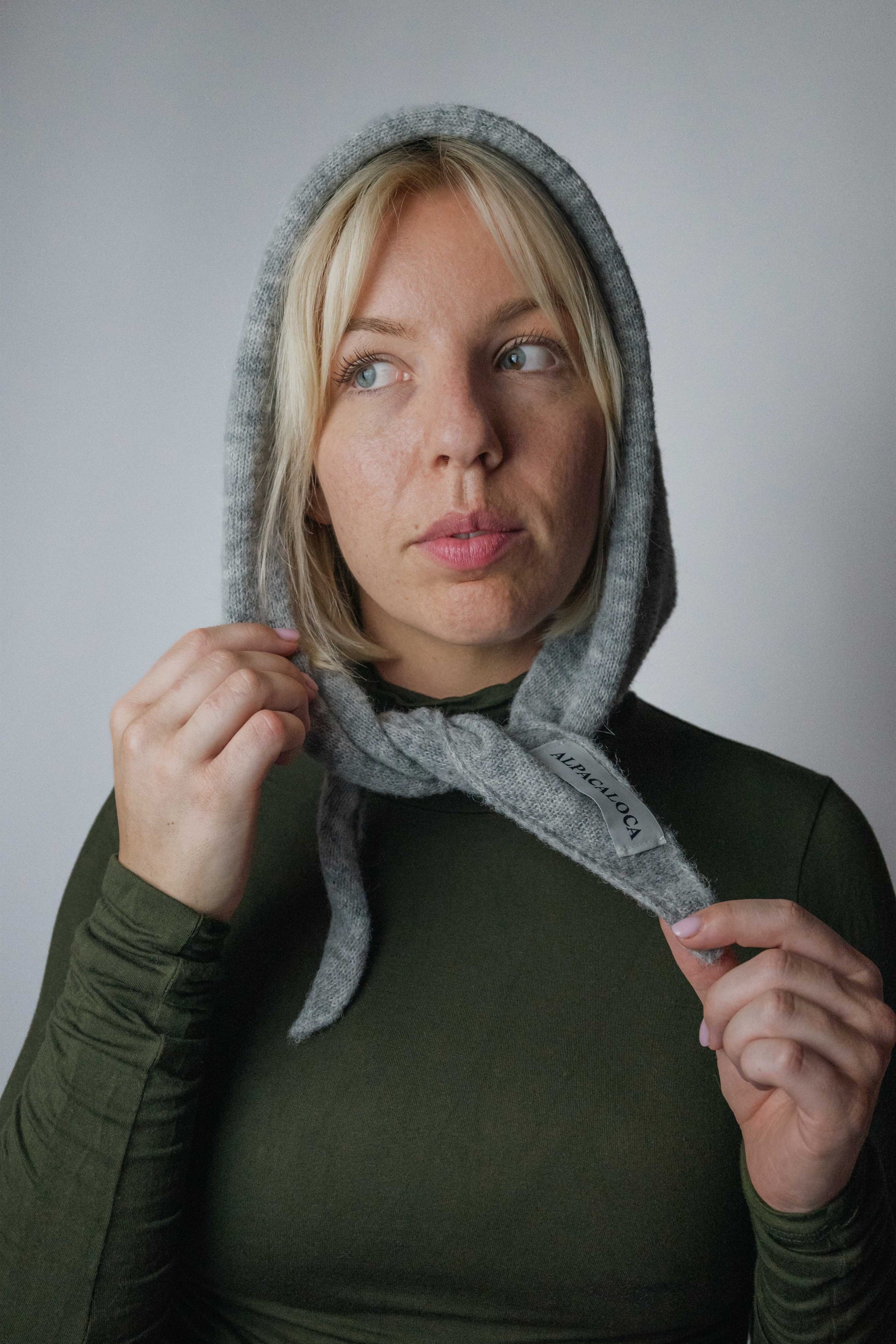 Knitted Scarf Navy