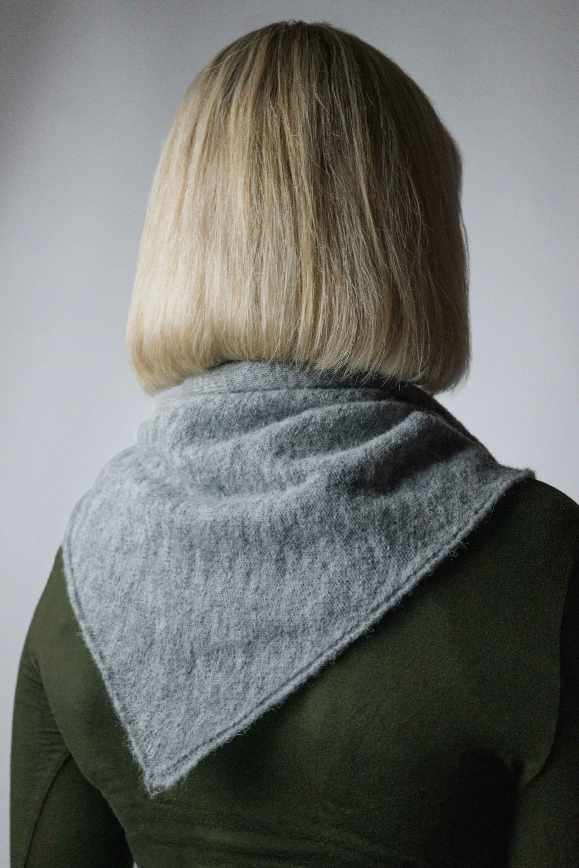 Knitted Scarf Navy