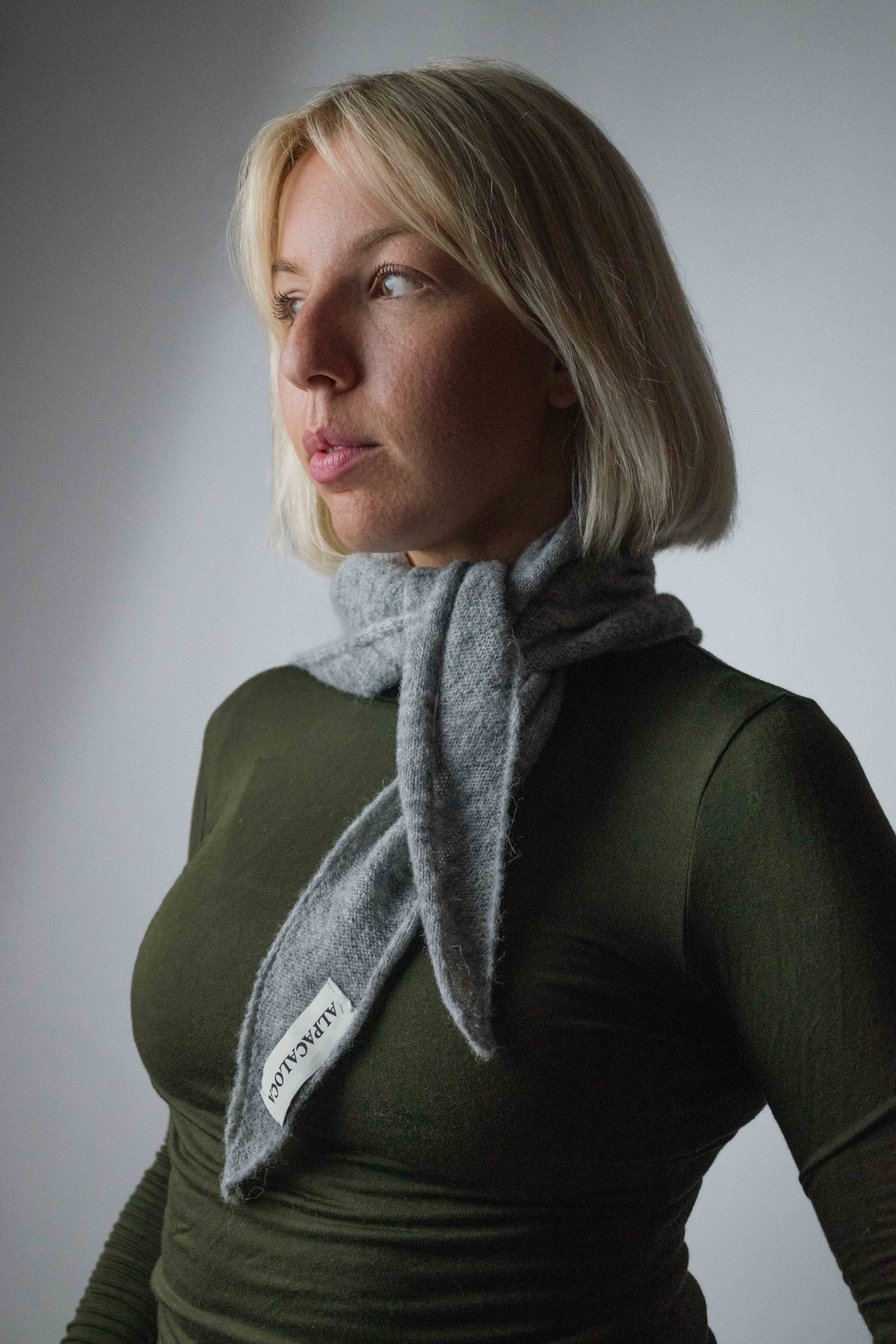 Knitted Scarf Navy