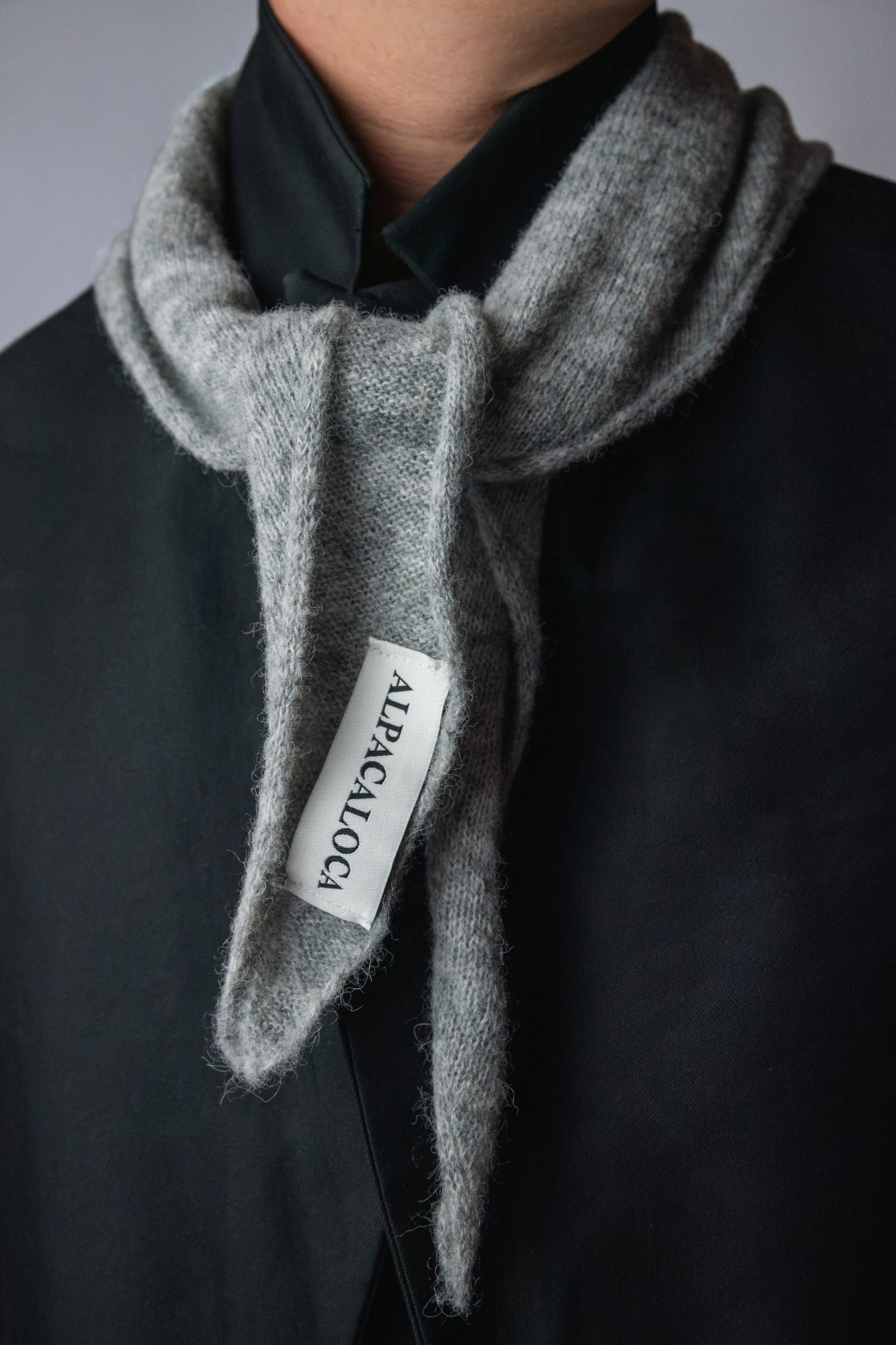 Knitted Scarf Navy