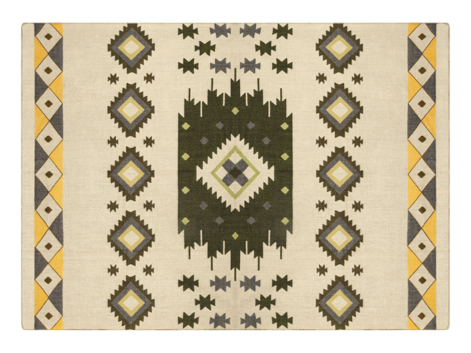 Plaid Native Moss Green