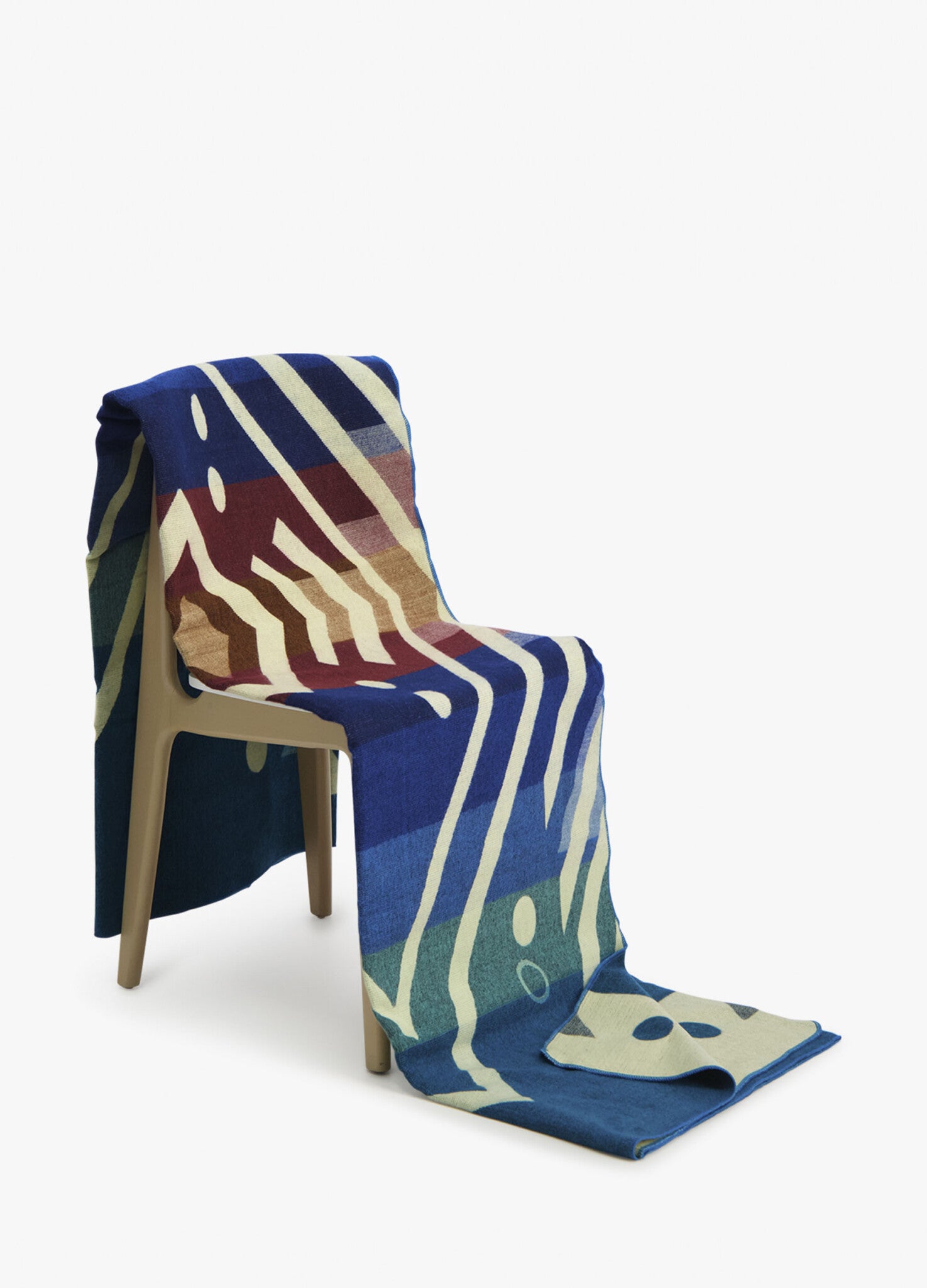 Plaid Native The Diagonal Blue