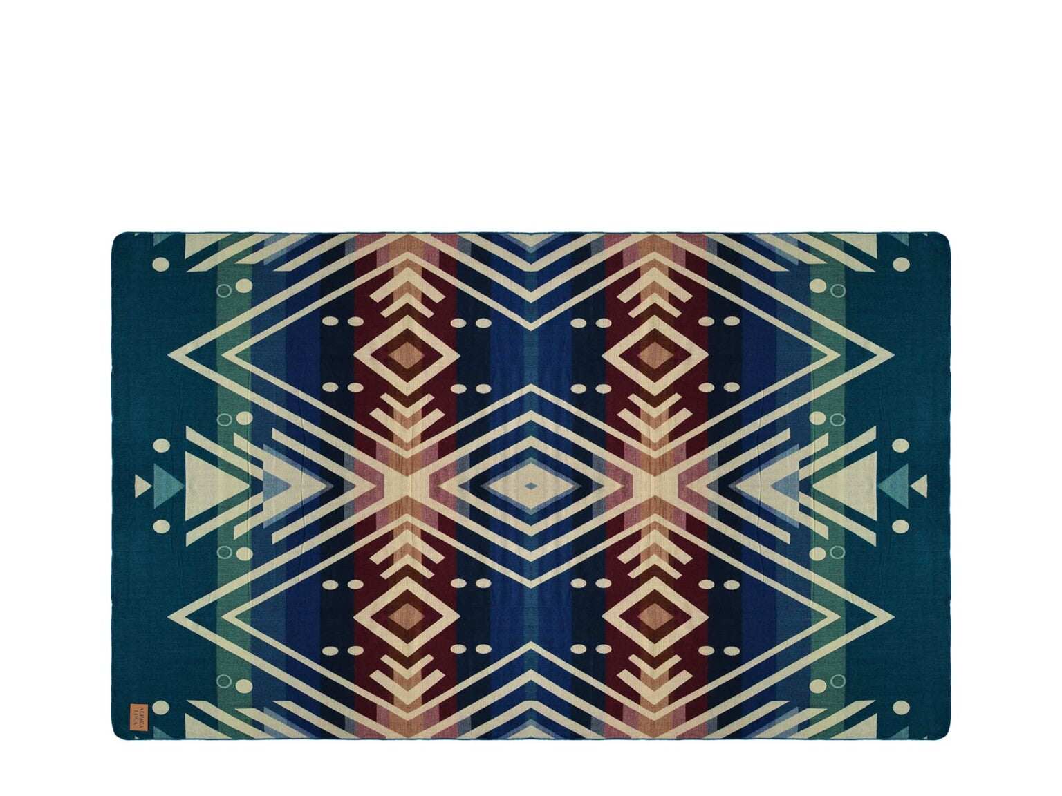 Plaid Native The Diagonal Blue