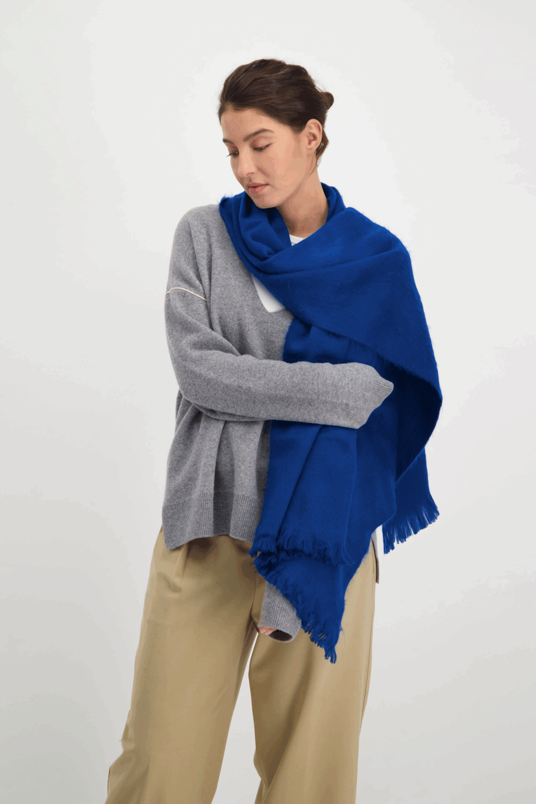 Scarf Cobalt Blue