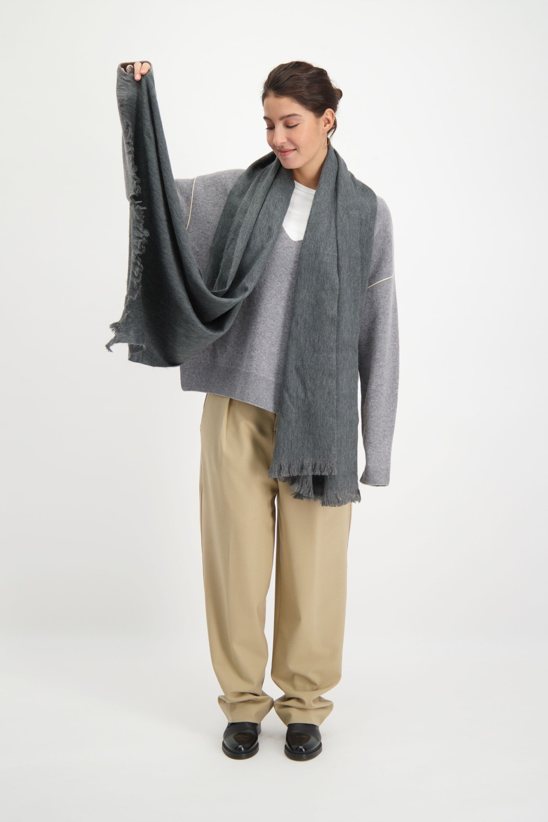 Scarf Dark Grey
